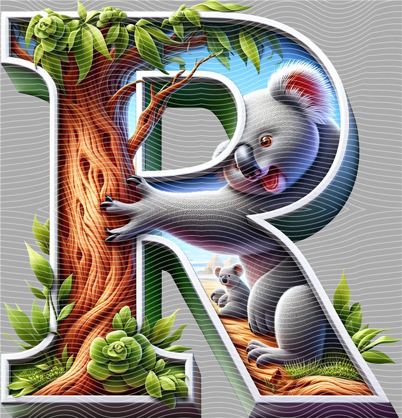 Letters A to Z and Number-AZ 70